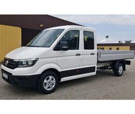 2.0TDI 4MOTION DUBBELHYTT 7SITS CREWCAB CHASSI FLAK 3.5