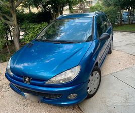 PEUGEOT 206 SW PEUGEOT 206 1.6 16V SW XS METANO MOTORE NUOVO META