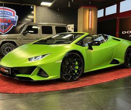 LAMBORGHINI HURACAN EVO SPYDER LIFT KERAMIK KLIMA NAV FULL P