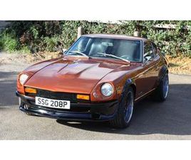 1976 DATSUN 280Z ORANGE MANUEL, 5 VITESSES CONDUITE À GAU...