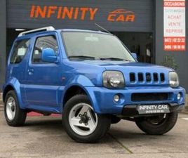 SUZUKI JIMNY ② SUZUKI JIMNY 1.3I 16V JLX FREESTYLE BLEU — SUZUKI — 2EMEMAIN