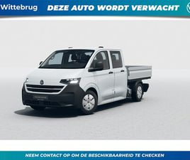 VOLKSWAGEN TRANSPORTER T7 VOLKSWAGEN E-TRANSPORTER - PICK UP DUBBELE CABINE 34 L2H1 64 KWH 136 PK