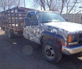 1995 CHEVY REG.CAB/CHASSIS FLATBED