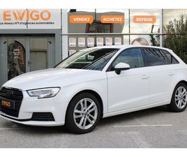 AUDI A3 SPORTBACK SPORTBACK - DESIGN - 1.5L 150CH - ÉTHANOL 32 EUROS/PLEIN - VIRTUAL COCKPIT - SIÈG. CUIR ALCANTARA