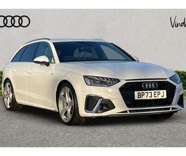 AUDI A4 AVANT 40 TFSI 204 S LINE 5DR S TRONIC