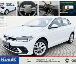 VOLKSWAGEN POLO VOLKSWAGEN POLO TSI STYLE SCHALTER+IQ.LIGHT+ASSIST PAKET+DY