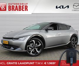 KIA EV6 EDITION ADVANCED 77.4 KWH | STUUR-/STOELVERWARMING | BTW | CAMERA | CRUISE ADAPT. | ELEKTR. ACHTERKLEP + STOELBEDIENING | 20 LM | 18% BIJTELLING |