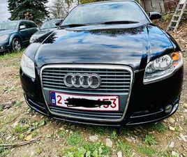 AUDI A4 CABRIOLET TRES BELLE AUDI A4 B7 CABRIOLET TFSI 2.0 200CV