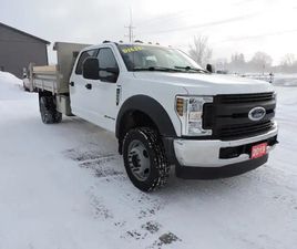 2019 FORD SUPER DUTY F-550 DRW XL 6.7L DIESEL 4X4 NEW BRAKES ONL
