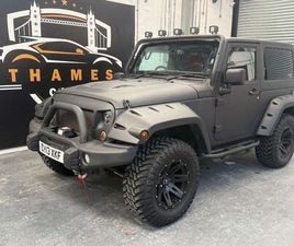 2013 JEEP WRANGLER 2.8CRD SAHARA 3D AUTO
