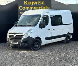 2019 VAUXHALL MOVANO 2.3 CDTI 3500 FWD L2 H2 EURO 6 5DR PANEL VAN DIESEL MANUAL