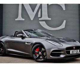 JAGUAR F-TYPE CABRIOLET P450 2017 JAGUAR F-TYPE