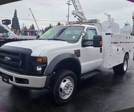 2008 FORD F550 SUPER DUTY REGULAR CAB & CHASSIS - IN-HOUSE FINANCING A