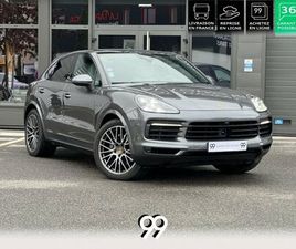 PORSCHE CAYENNE COUPÉ 3.0I V6 - 340 - BVA TIPTRONIC S - E-HYBRID - TOUT CUIR -PHARE MATRICIELS - SIÈGE CONFO