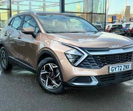 2022 KIA SPORTAGE 1.6T GDI ISG 2 5DR MANUAL SUV PETROL MANUAL