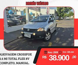 VOLKSWAGEN CROSSFOX VOLKSWAGEN FOX 1.6 VHT TOTAL FLEX CROSSFOX