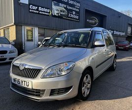 2015 SKODA ROOMSTER 1.2 SE (86PS) 1197CC