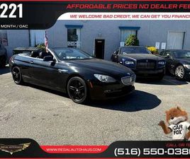 $221/MO - 2012 BMW 6 SERIES 2DR CONV 650I XDRIVE