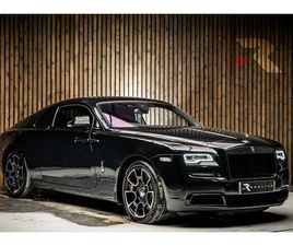 ROLLS-ROYCE WRAITH 6.6 V12 BLACK BADGE COUPE 2DR PETROL AUTO EURO 6 (591 BHP) JUST ARRIVED SPEC TO FOLLOW COUPE 2022, 17088 MILES, £209990 - 33058421 - EXCHANGE