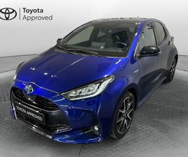 TOYOTA YARIS TOYOTA YARIS 1.5 HYBRID 5 PORTE LOUNGE DEL 2021 USATA A MILANO