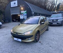 PEUGEOT 206 1.6 I 110CV NAVTEQ 2ÈME MAIN