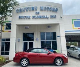 CHRYSLER SEBRING CABRIOLET 2008 CHRYSLER FLORIDA 41 SERVICES CONVERTIBLE