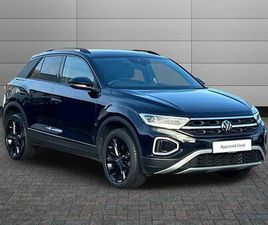 VOLKSWAGEN T-ROC VOLKSWAGEN T-ROC - 1.5 TSI STYLE 5DR DSG + BLACK DESIGN PACK/WINTER PACK/CAMERA