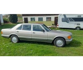 MERCEDES CLASSE S 560 SEL SEL DT. FAHRZEUG SCHIEBEDACH 2.HD. ZUSTAND