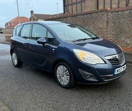 VAUXHALL MERIVA VAUXHALL, MERIVA, MPV, 2013, MANUAL, 1398 (CC), 5 DOORS