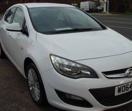 VAUXHALL ASTRA 2015 64 VAUXHALL ASTRA 1.6 16V EXCITE HATCHBACK 5DR PETROL MANUAL EURO 5 (115 PS