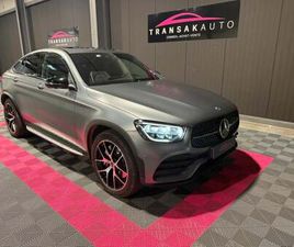 MERCEDES GLC COUPE 300 DE 9G-TRONIC 4MATIC AMG LINE + HAYON ÉLECTRIQUE + SUSPENSION PNEUMATIQUE + ATTELAGE