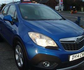 2014 14 VAUXHALL MOKKA 1.6 EXCLUSIV SUV 5DR PETROL MANUAL 2WD EURO 5 (S/S) (115