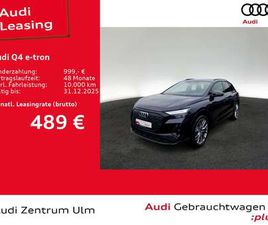 AUDI Q4 E-TRON 45 45 S-LINE 21 AHK HUD NAVI PANO RFK WÄPU