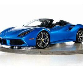 CERTIFIED 2017 FERRARI 488 SPIDER