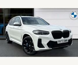 BMW X3 XDRIVE 20I 2.0 20I MHT M SPORT AUTO XDRIVE EURO 6 (START/STOP) 5DR