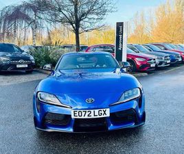 2022 TOYOTA SUPRA 2.0 PRO 3DR AUTO COUPE PETROL AUTOMATIC