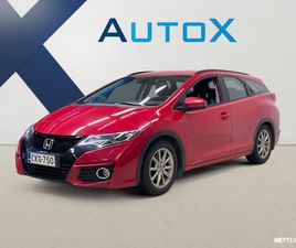 HONDA CIVIC TOURER TOURER 1,8I JOY EDITION 2015 / LOHKOLÄMMITIN + SISÄPISTOKE / RAHOITUS JA KOTIINTOIMITUS /