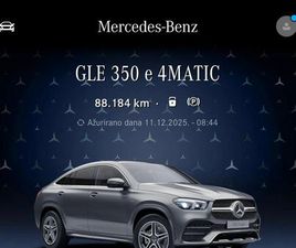 MERCEDES-BENZ GLE COUPE GLE COUPE 350 E 4MATIC AMG LINE AUTOMATIK, 2021 GOD.