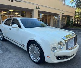 2016 BENTLEY MULSANNE 4DR SDN