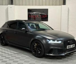 4.0 TFSI V8 TIPTRONIC QUATTRO EURO 6 (START/STOP) 5DR