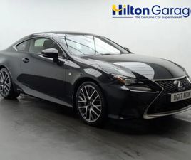 LEXUS RC 2.5 300H F SPORT COUPE 2DR PETROL HYBRID CVT EURO 6 (S/S) (223 PS) COUPE 2017, 46401 MILES, £18250 - 33059162 - EXCHANGEANDMART.CO.UK