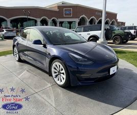 USED 2022 TESLA MODEL 3 LONG RANGE DALLAS TX 75252
