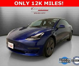 USED 2023 TESLA MODEL 3 STANDARD RANGE DALLAS TX 75234