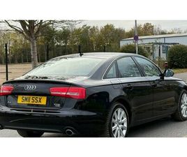 2011 AUDI A6 NOIR AUTOMATIQUE, 7+ VITESSES CONDUITE À DRO...