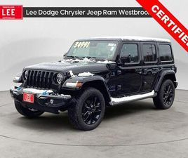 USED 2021 JEEP WRANGLER UNLIMITED 4XE SAHARA HIGH ALTITUDE