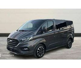 FORD TRANSIT CUSTOM 320 L1H1 2.0 ECOBLUE 185 S&S CABINE APPROFONDIE SPORT BVA6 7CV