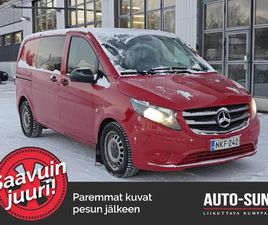 MERCEDES VITO 114 MERCEDES-BENZ VITO 114 CDI 4X4 A1 AUT - #KORKO 2,99% + KULUT - #WEBASTO #P-KAMERA #TAKALUUKKU #VAKIONOPEUDENSÄÄDIN