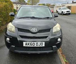 TOYOTA URBAN CRUISER TOYOTA, URBAN CRUISER, HATCHBACK, 2010, MANUAL, 1329 (CC), 5 DOORS