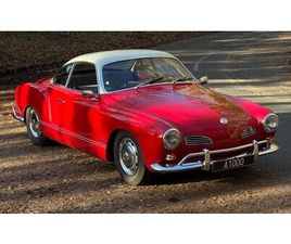1967 VOLKSWAGEN KARMANN GHIA ROUGE MANUEL, 4 VITESSES CON...