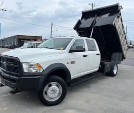 2012 RAM 4500 4WD **6.7L CUMMINS DIESEL CREW CAB 9.5 FT DUMP BOX